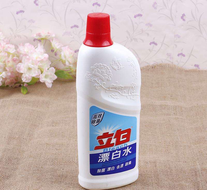 立白漂白水白色衣物增白清洁剂洗护剂600g瓶